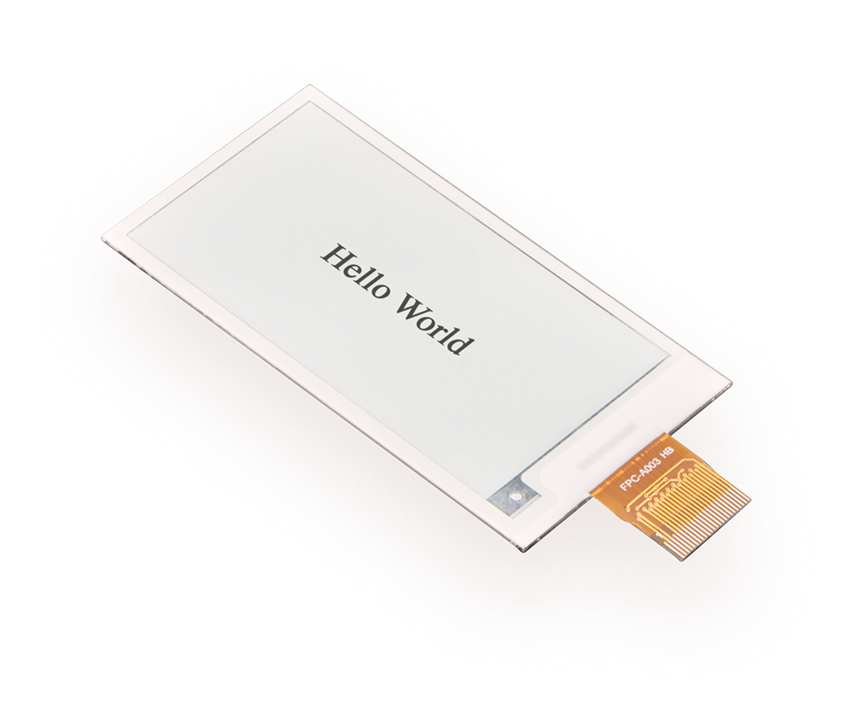Tiny Tome e-ink display component